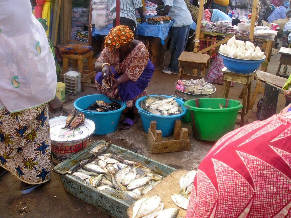 Cultural Gambia, markets and people